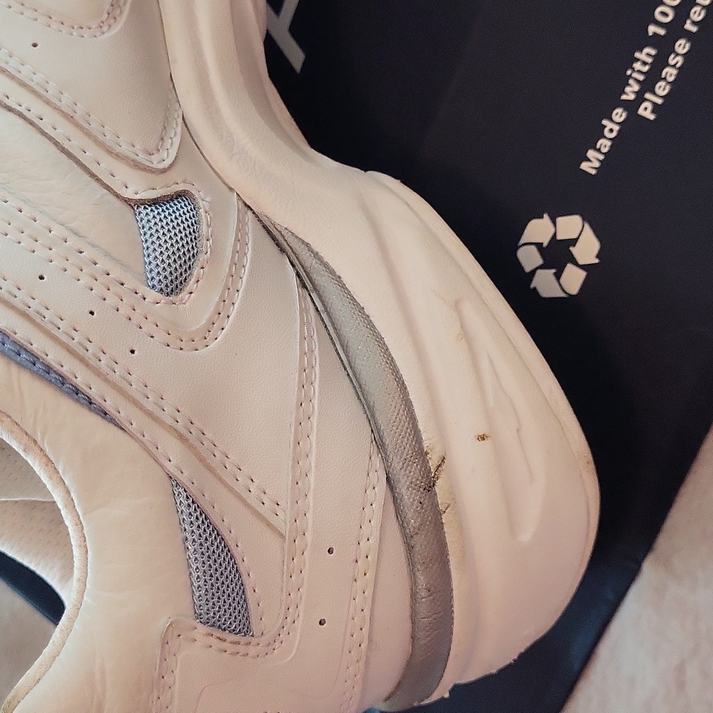 Avia 330 Archrocker White and Blue Women's Heavy Duty Dad Sneakers - Picture 12 of 15